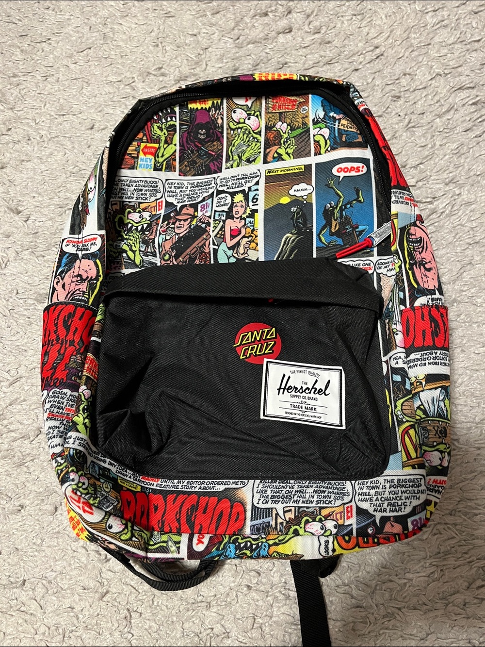 Santa Cruz x Herschel Supply Company Comic Print Backpack